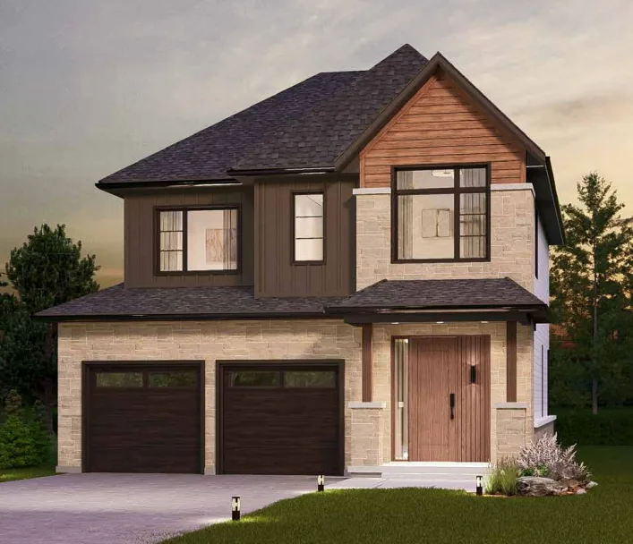Homes set among trees at Waterford